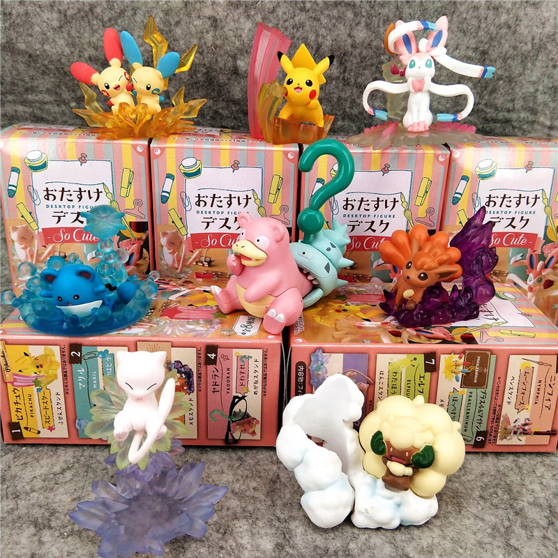 Model Kit Pokemon - Mainan Pokemon Blind Box Crystal Base
