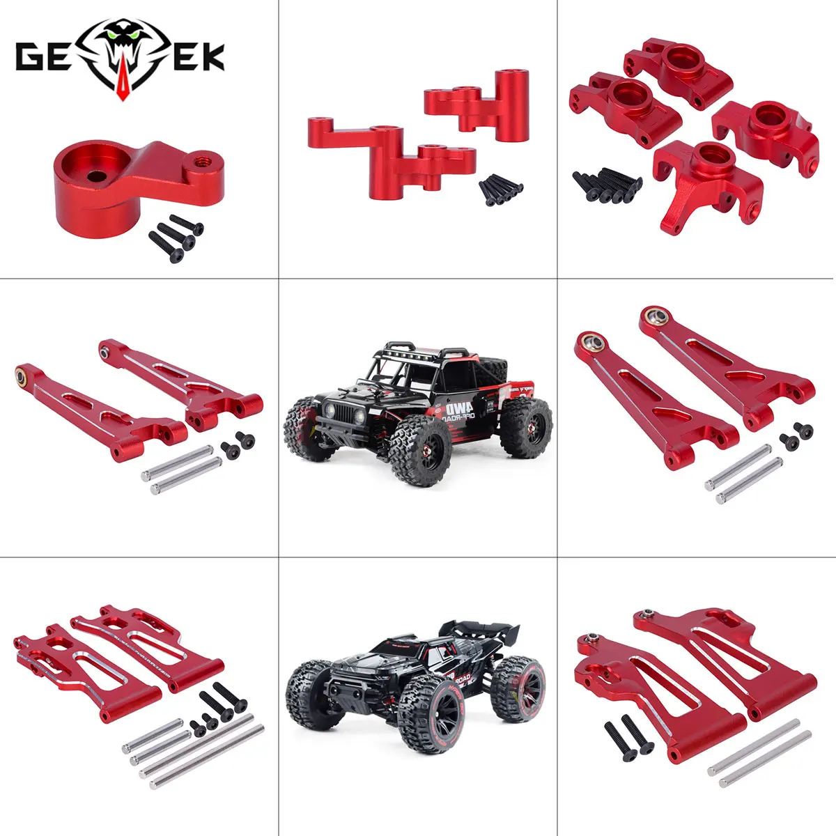 Model Kit Helicopter - Kit Lengan Ayun Depan Belakang, Steering