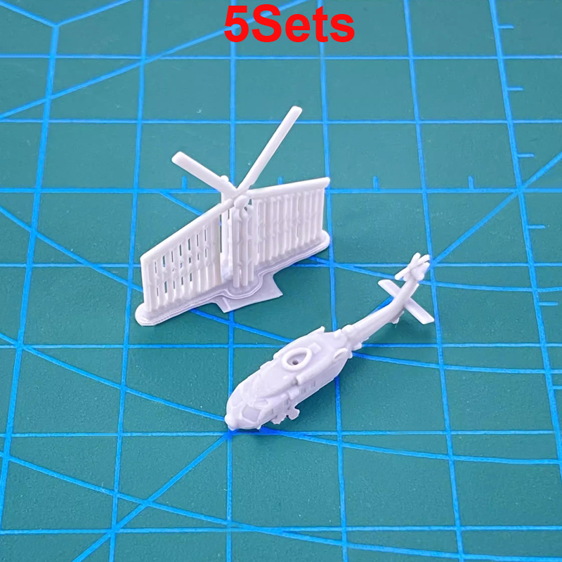 Model Kit Helicopter - 5Set Model Z-20 Helikopter 1/2000 1500