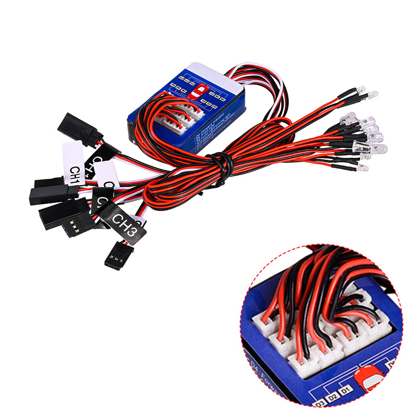 Model Kit Helicopter - Kit Sistem Pencahayaan LED Rc 12