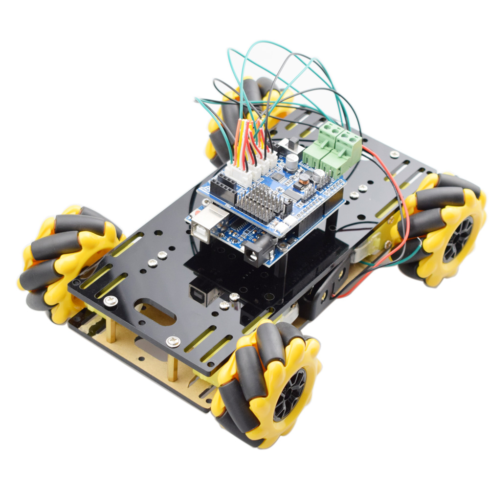 Model Kit Lancelot - Gaya Baru Mini RC Mecanum Roda