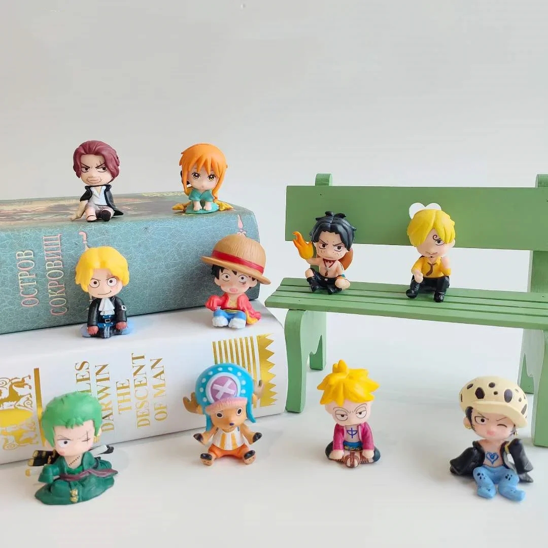 Model Kit Judge - One Piece 10PCS Set Figur Luffy