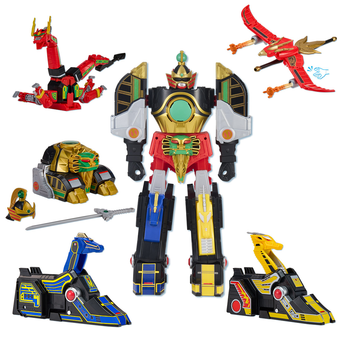 Model Kit In Era - Figur Aksi Playmates Power Rangers Mega