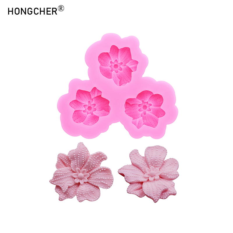 Model Kit For Beginners - Cetakan Silikon Motif Polka Dot Bunga