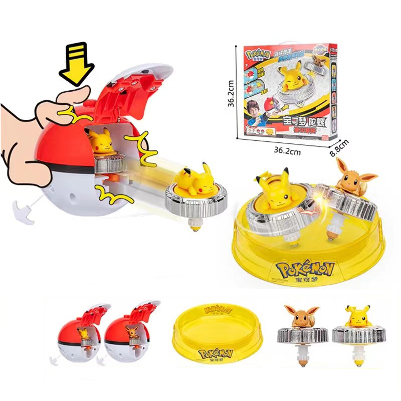 Model Kit Pokemon - Pokemon Asli Pokeball Pikachu CHARMANDER SQUIRTLE