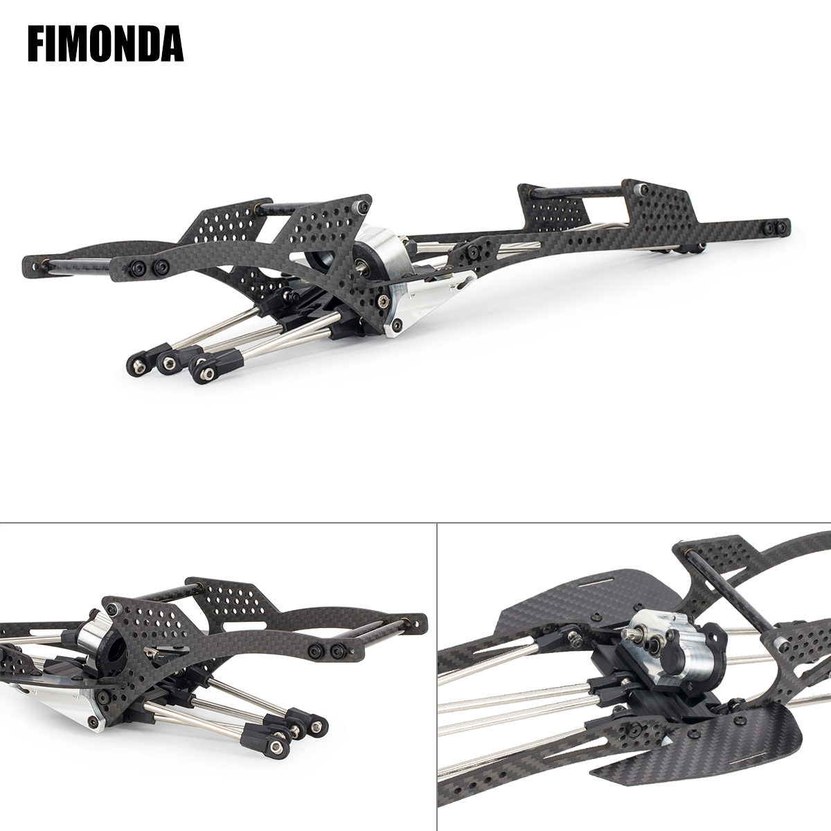 Model Kit Helicopter - Kit Sasis LCG untuk 1/10 RC