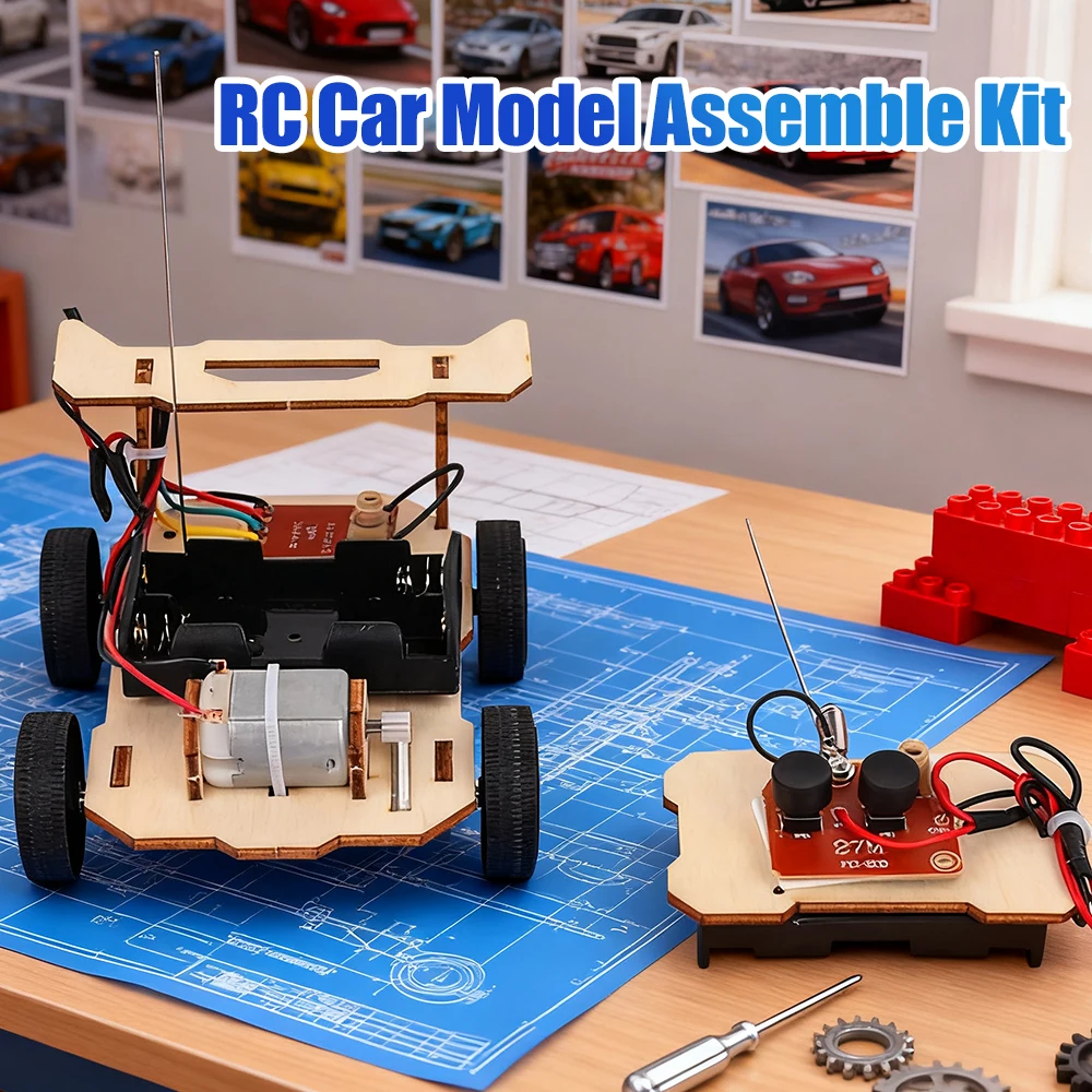 Model Kit Helicopter - Kit Perakitan Model Mobil RC DIY