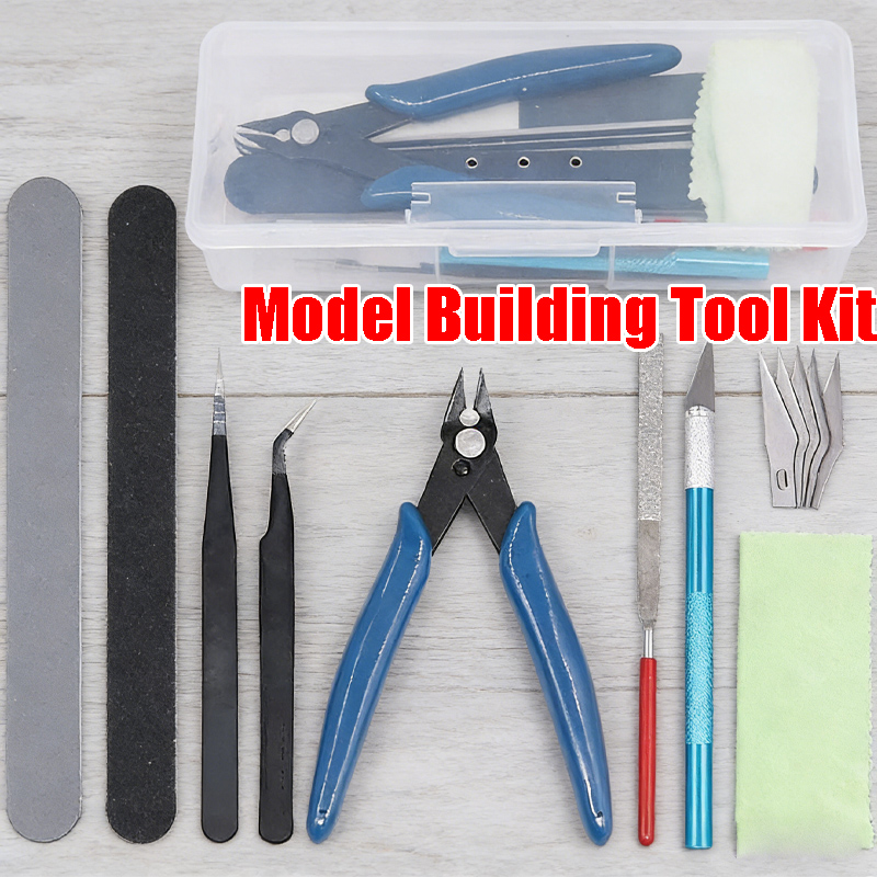 Model Kit Nipper - Peralatan Model Gunpla Lengkap, Peralatan Perakitan
