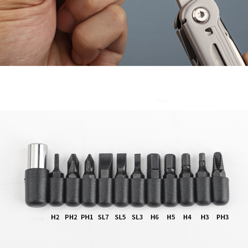 Set Obeng multifungsi 12 dalam - Model Kit Nipper ulasan dan harga