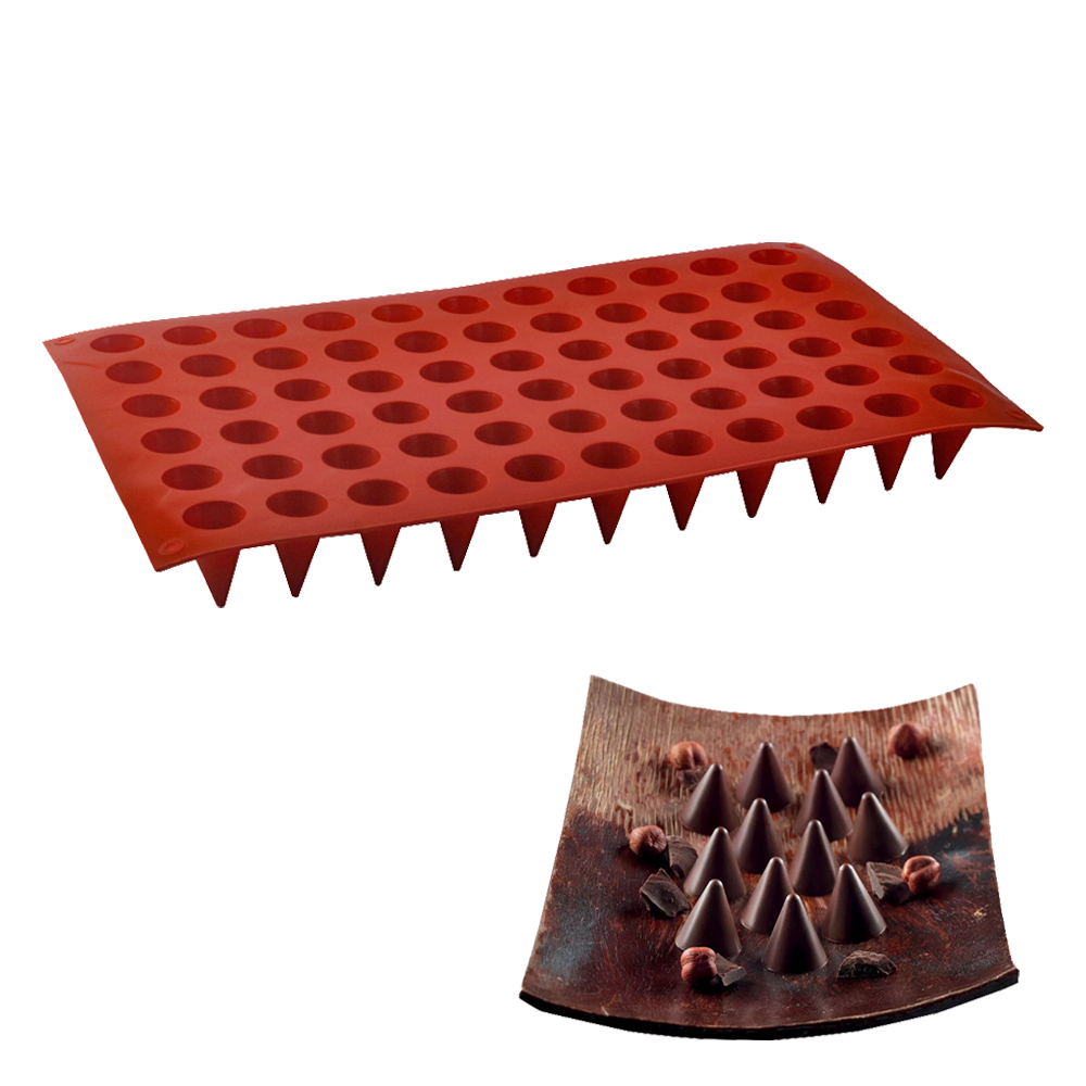 66-sel kerucut coklat cetakan  - Model Kit For Beginners ulasan dan harga