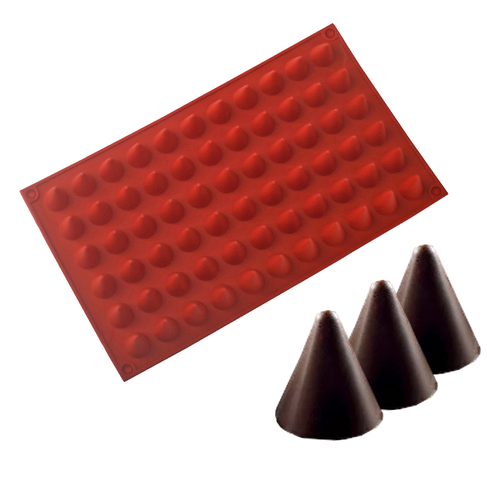 66-sel kerucut coklat cetakan  - Model Kit For Beginners ulasan dan harga