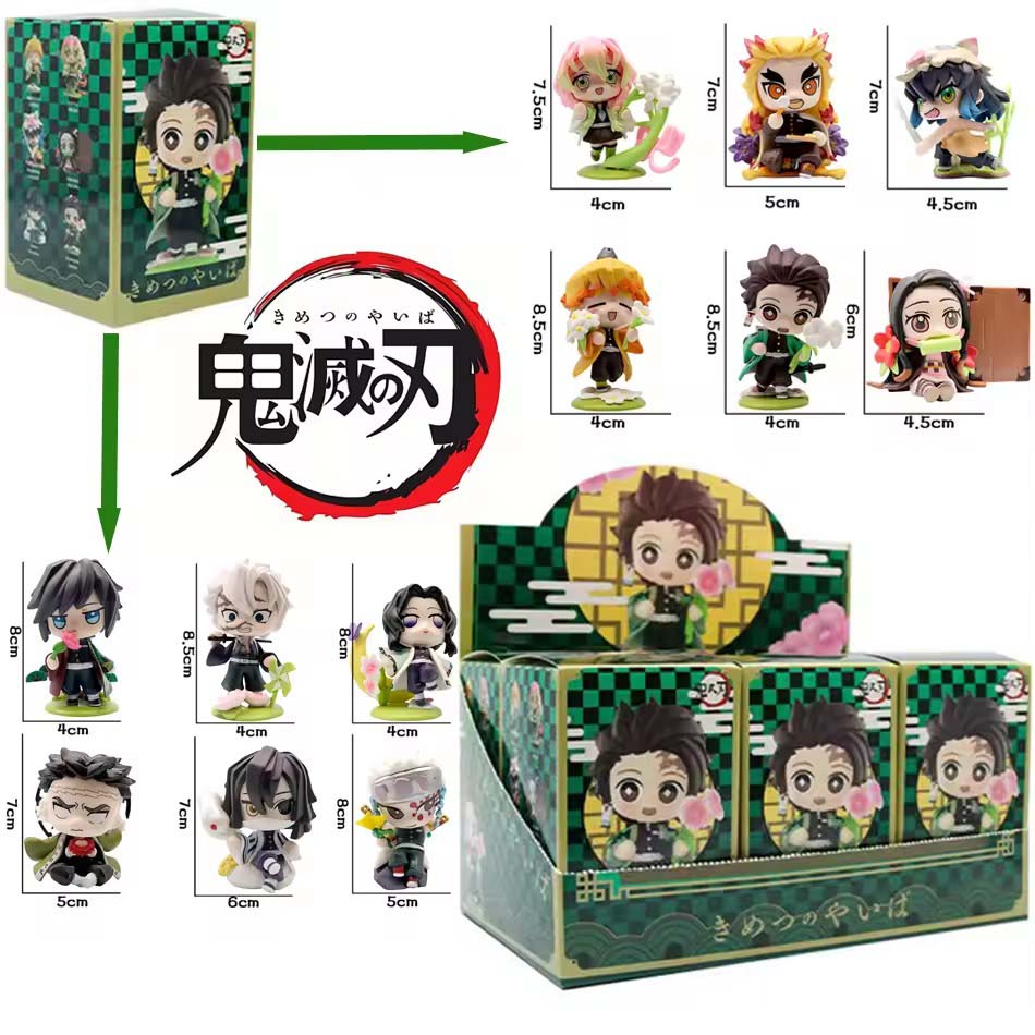 Figur kartun anime Demon Slaye - Model Kit Demon Slayer ulasan dan harga