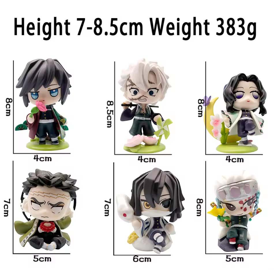 Figur kartun anime Demon Slaye - Model Kit Demon Slayer ulasan dan harga