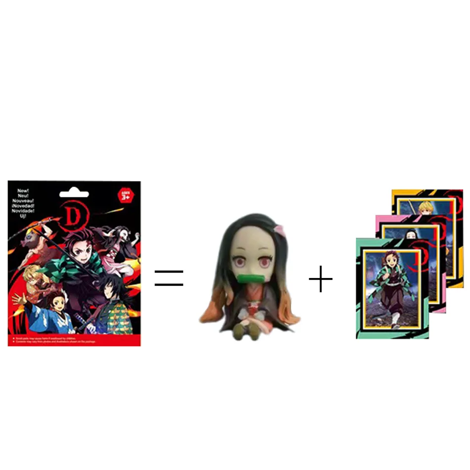 2-24pcs Anime Blind Box Demon  - Model Kit Demon Slayer ulasan dan harga