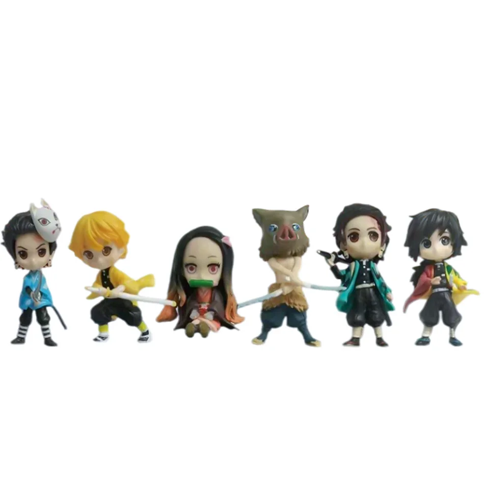 2-24pcs Anime Blind Box Demon  - Model Kit Demon Slayer ulasan dan harga