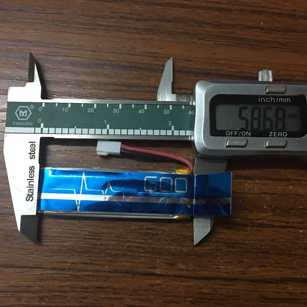 5 Buah 3.7V 520MAh 30C Baterai - Model Kit Helicopter ulasan dan harga