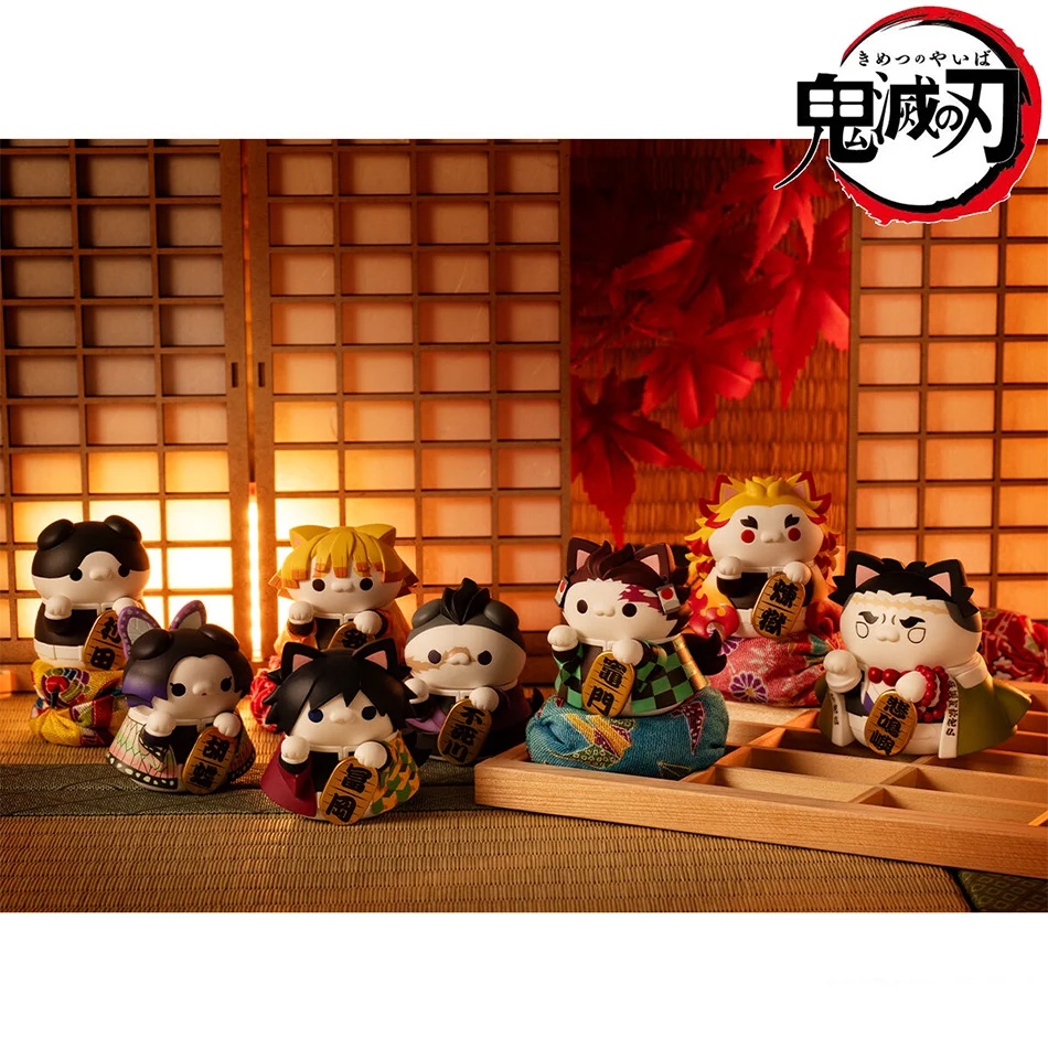 8pcs Figur Aksi Demon Slayer K - Model Kit Demon Slayer ulasan dan harga