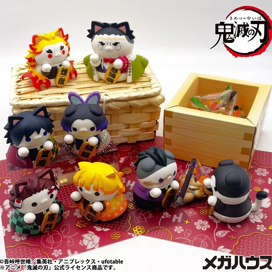 8pcs Figur Aksi Demon Slayer K - Model Kit Demon Slayer ulasan dan harga