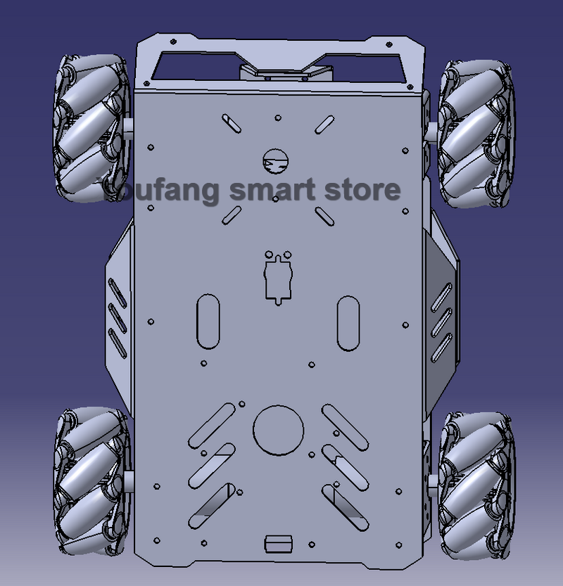 Mobil Robot RC Tank V3 Roda Me - Model Kit Lancelot ulasan dan harga