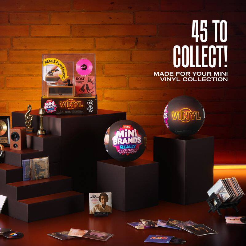 Koleksi Mini Brands Vinyl Real - Model Kit In Era ulasan dan harga