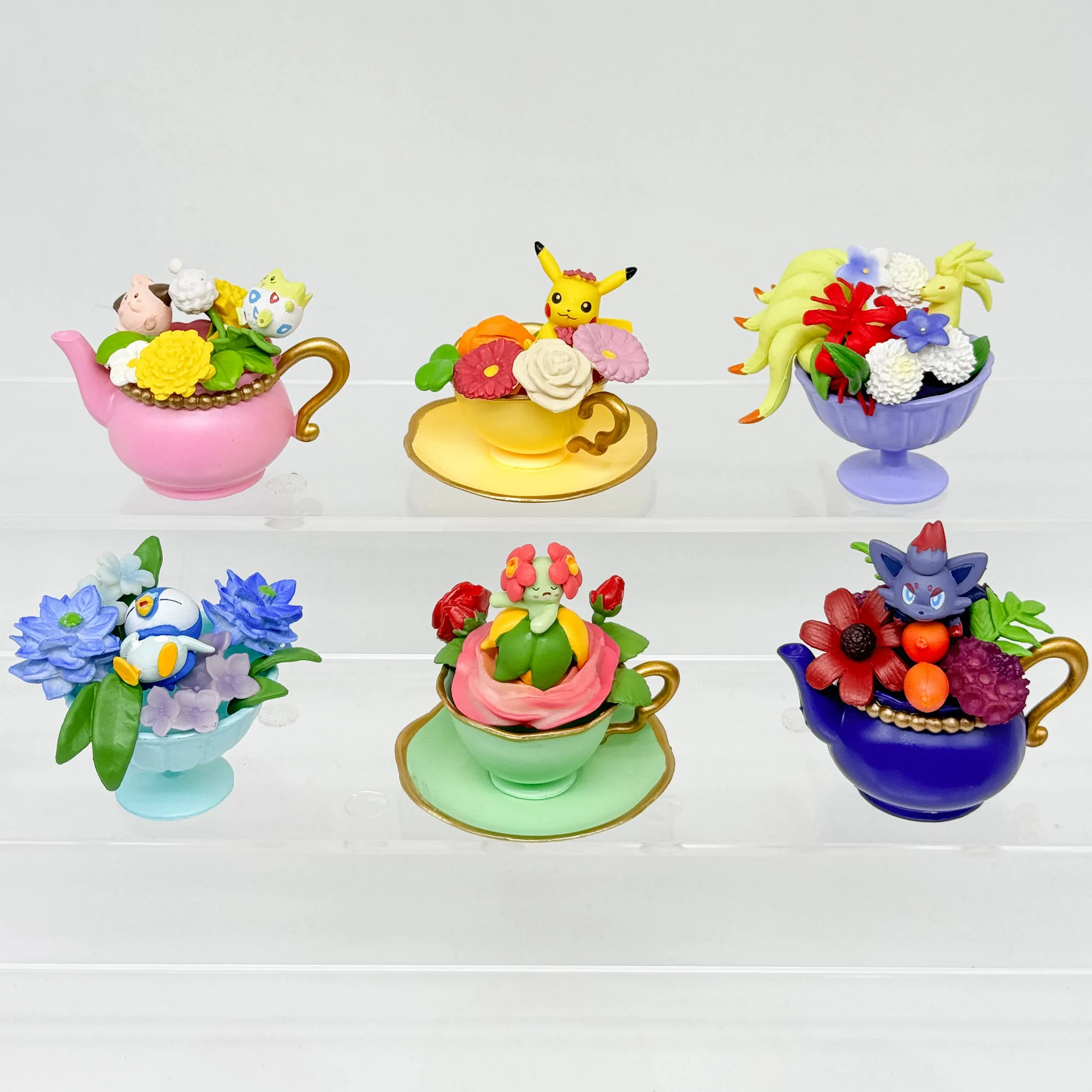 Pokemon Miniatur Cangkir Bunga - Model Kit Pokemon ulasan dan harga