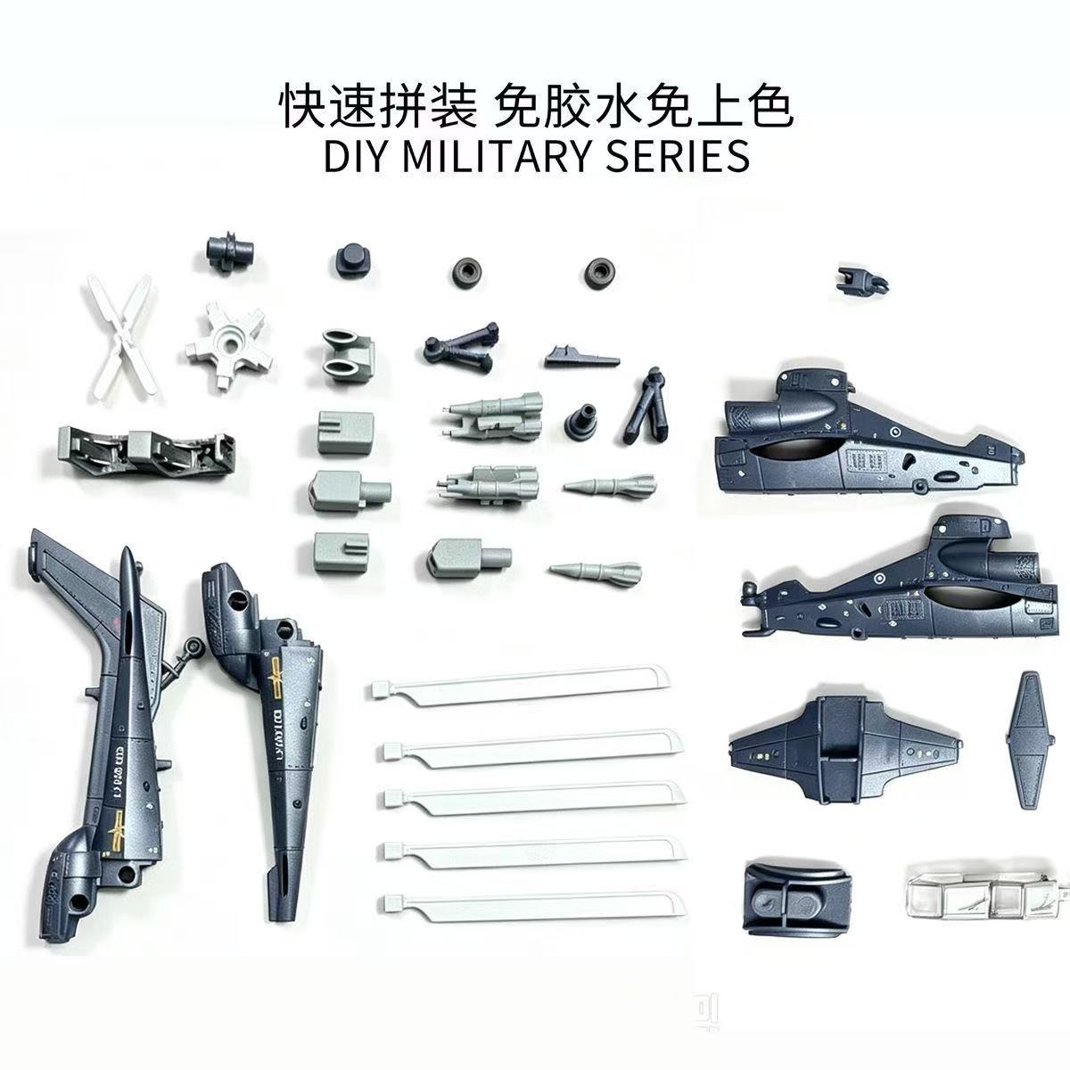 BARU Kit Model Helikopter Z-10 - Model Kit Helicopter ulasan dan harga