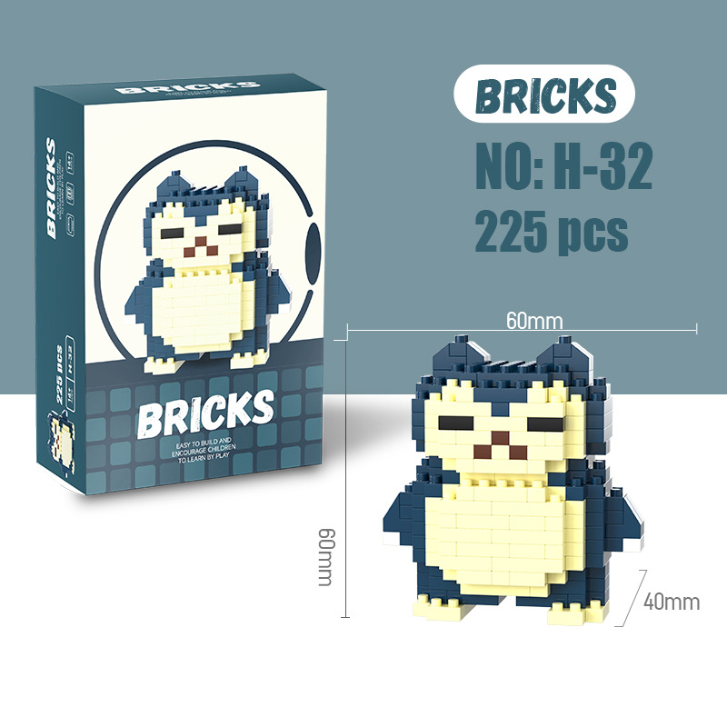 Blok Bangunan Mikro Pokemon Pi - Model Kit Figure ulasan dan harga