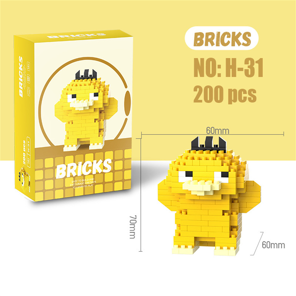 Blok Bangunan Mikro Pokemon Pi - Model Kit Figure ulasan dan harga