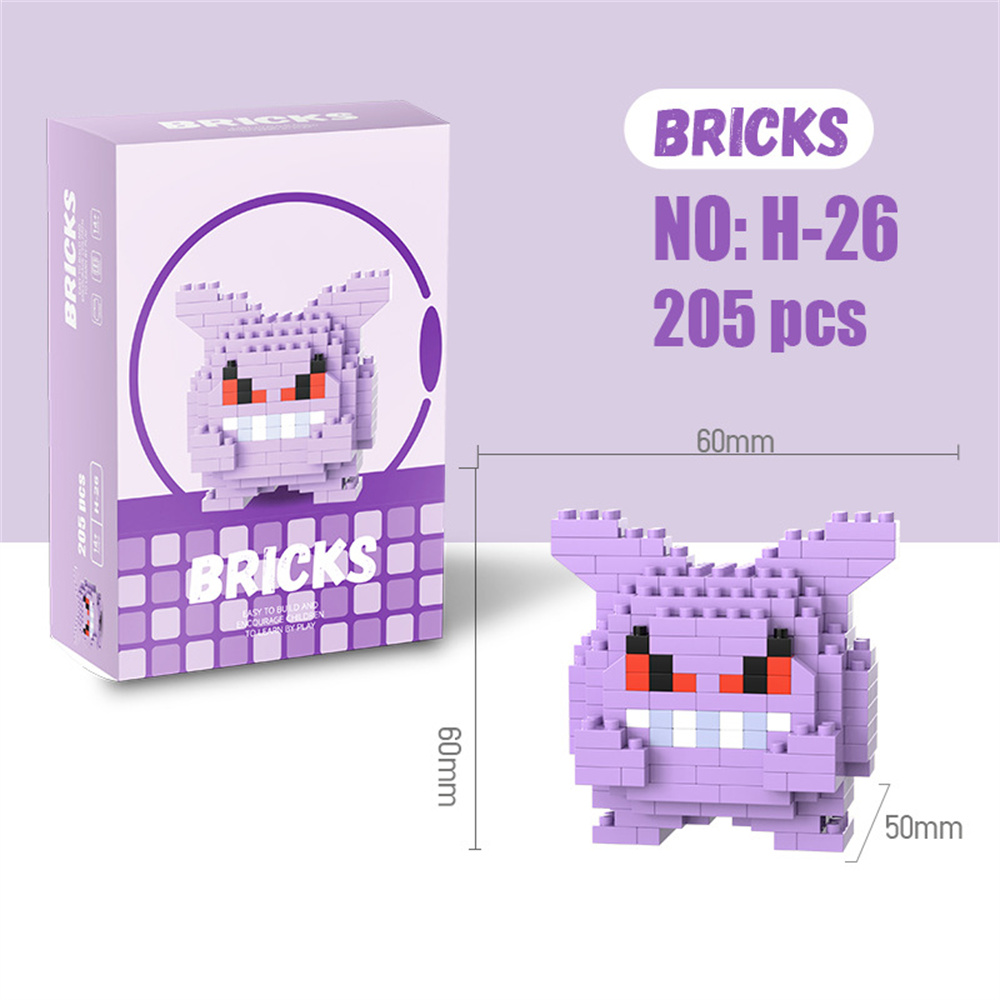 Blok Bangunan Mikro Pokemon Pi - Model Kit Figure ulasan dan harga