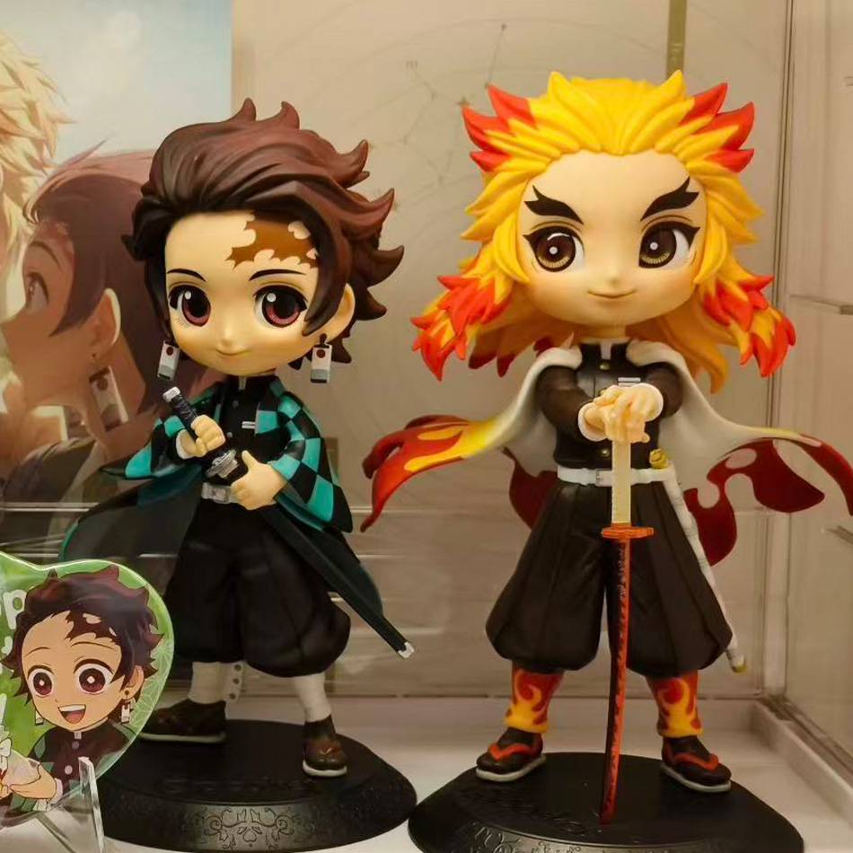 Set Figur Anime Demon Slayer 1 - Model Kit Demon Slayer ulasan dan harga