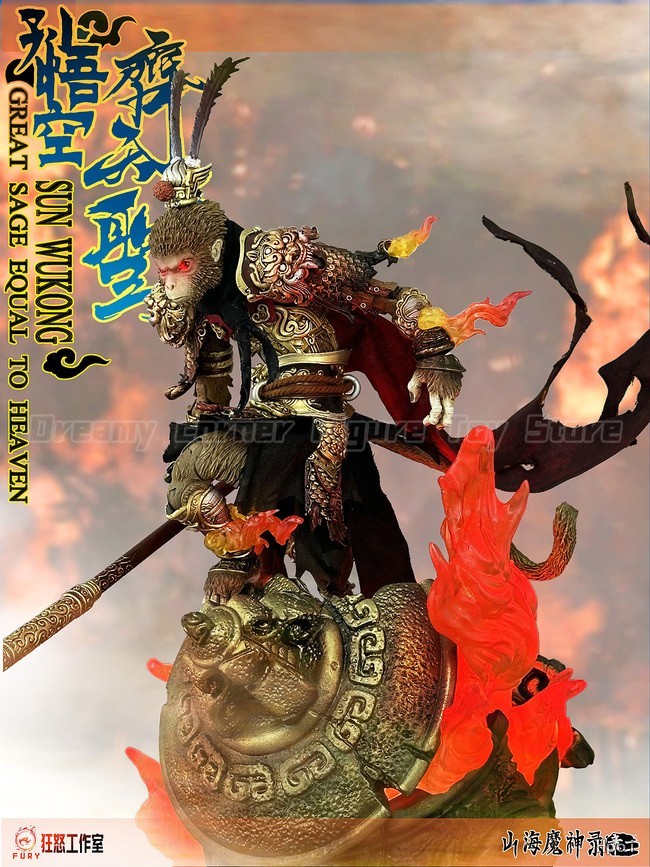 【Tersedia】Mainan FURY TOYS Asl - Model Kit Wukong ulasan dan harga