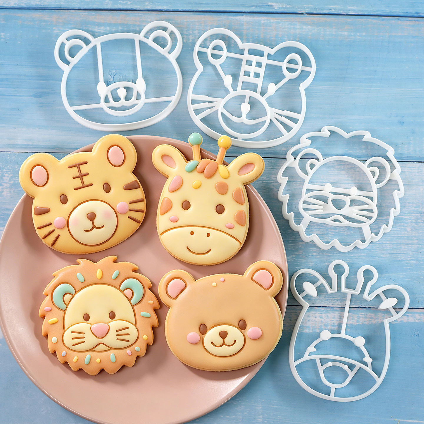 4 Buah Set Pemotong Kue Bentuk - Model Kit For Beginners ulasan dan harga