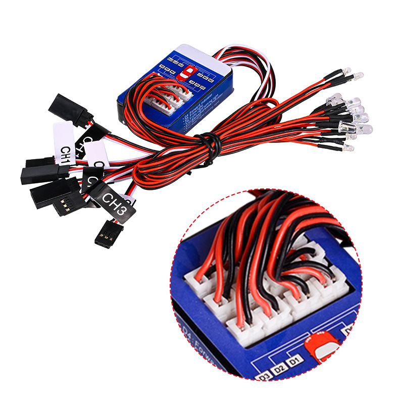 Kit Sistem Pencahayaan LED Rc  - Model Kit Helicopter ulasan dan harga