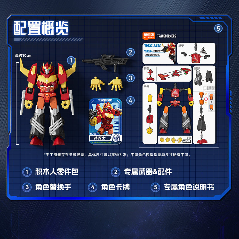 Mainan Kotak Misteri Transform - Model Kit Transformers Blokees ulasan dan harga