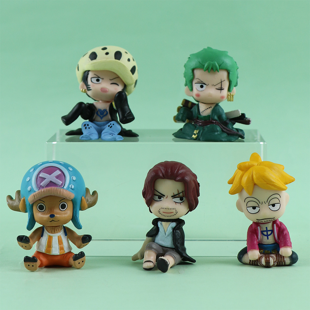 One Piece 10PCS Set Figur Luff - Model Kit Judge ulasan dan harga
