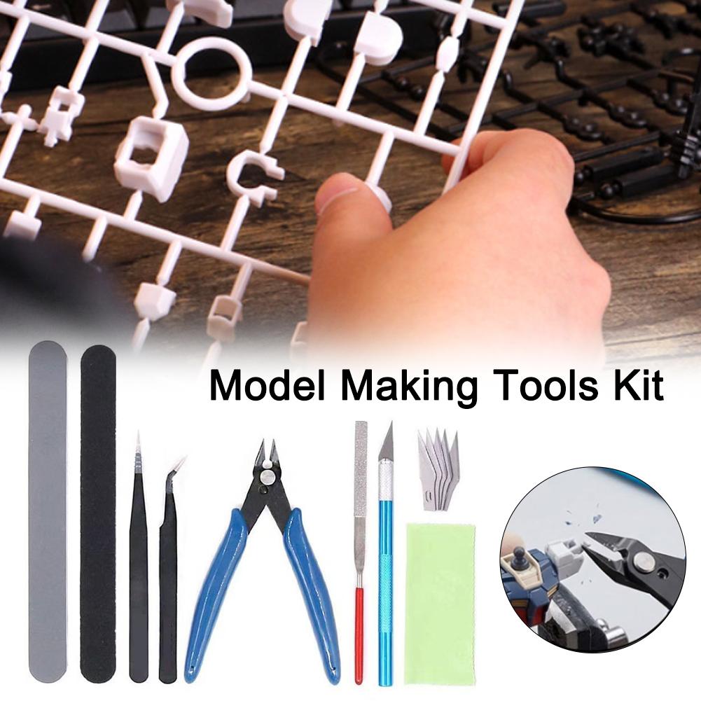 14-Piece Model Craft Tool Kit  - Model Kit Nipper ulasan dan harga