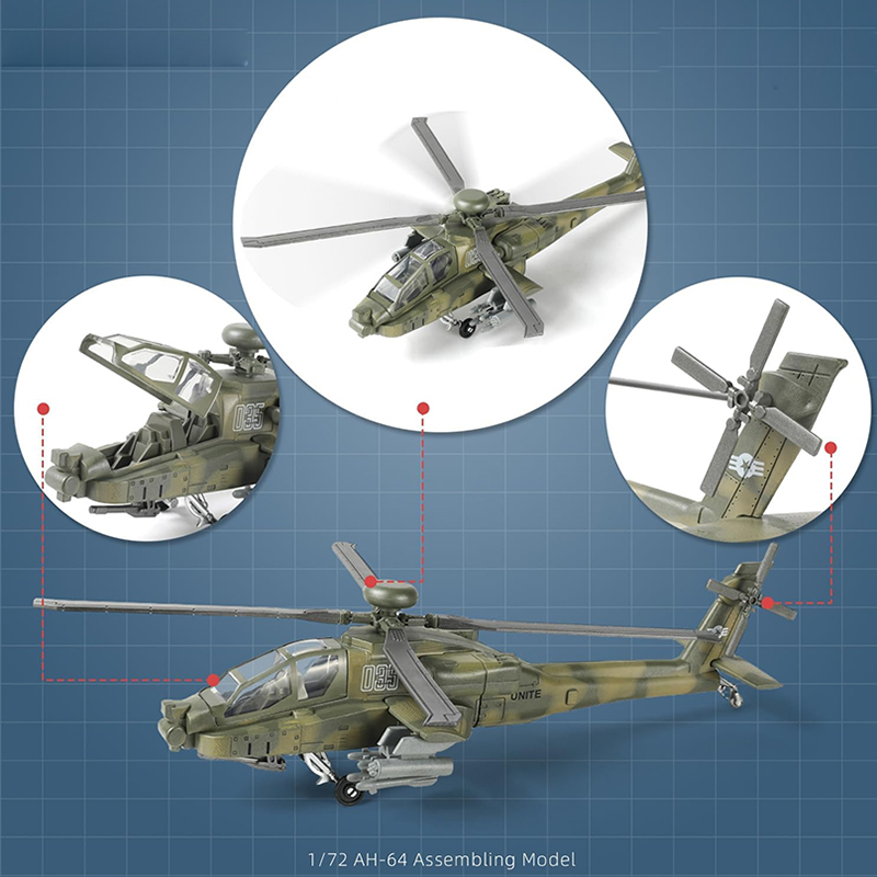 1/72 Kit Mainan Pesawat Tempur - Model Kit Helicopter ulasan dan harga