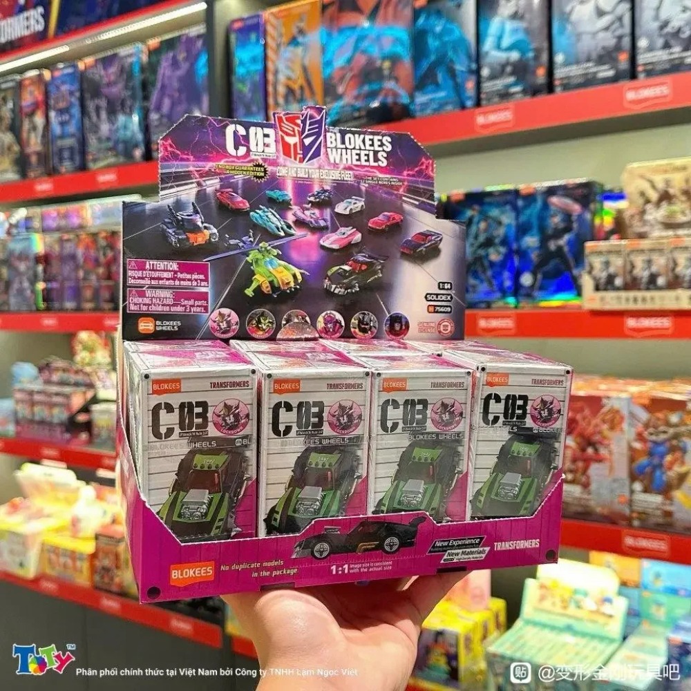 Blokees Transformers Wheels C0 - Model Kit Transformers Blokees ulasan dan harga