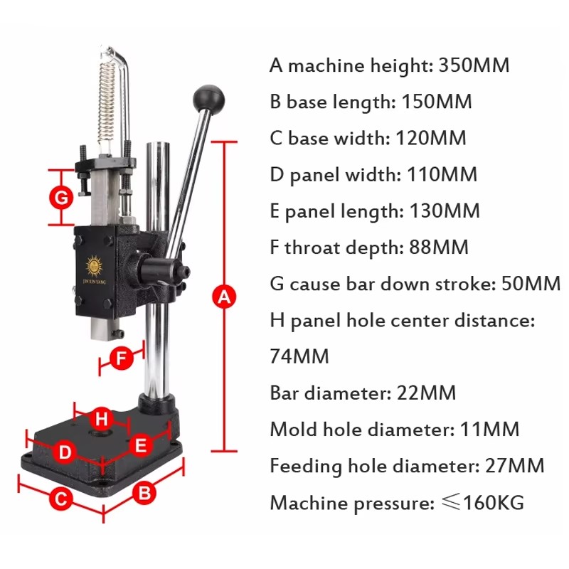 Mesin Press Manual Tugas Berat - Model Kit In Era ulasan dan harga