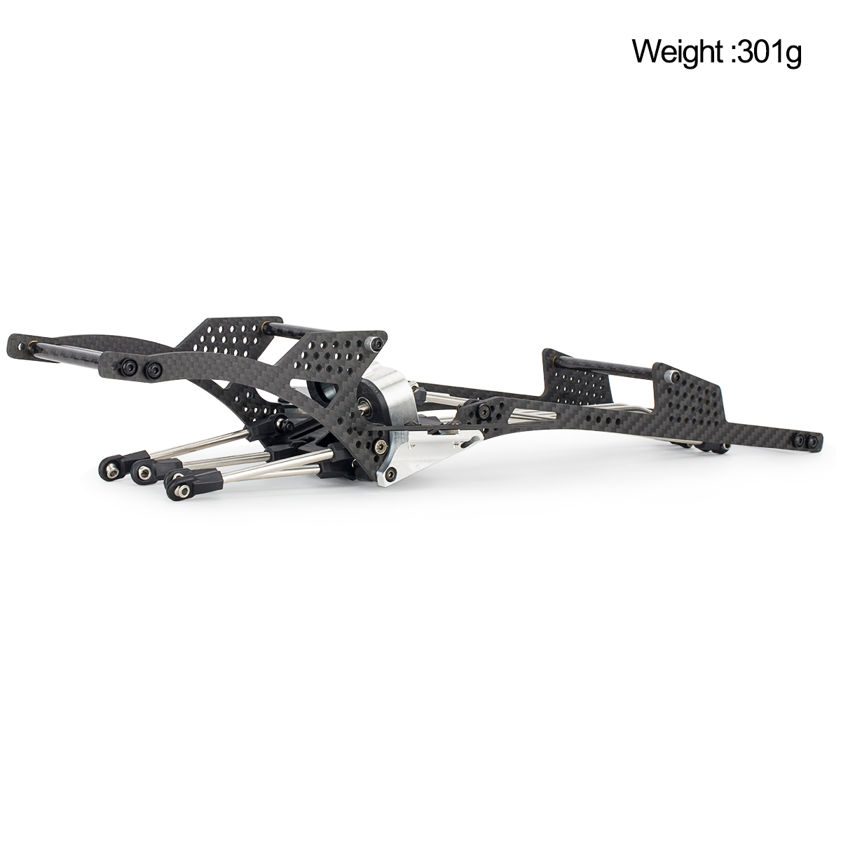 Kit Sasis LCG untuk 1/10 RC Cr - Model Kit Helicopter ulasan dan harga